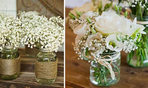 | Decoración de bodas: Arreglos florales para centros de mesa