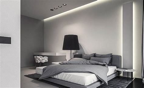 Decoración de interiores modernos en gris y blanco   | Modern master ...