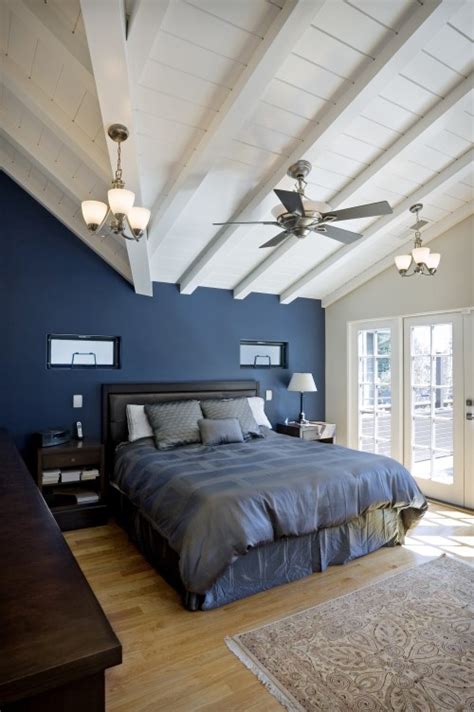 Decoración Ideal: Dormitorios en azul oscuro