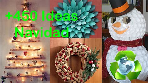 Decoración Navidad Ideas Reciclando / Decor Christmas ...