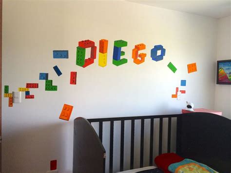 Decoración para cuarto de niños | LEGO habitacion ...