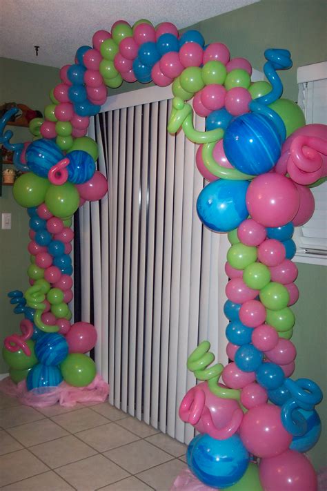 Decoración Princesas | Carruaje de globos | decoración en ...