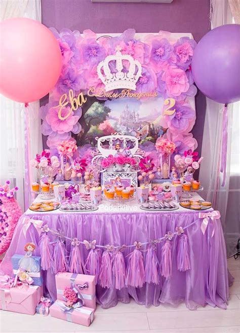 Decoraciones de Globos para Fiestas de la princesa sofia ...