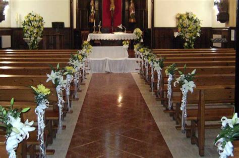 Decoraciónes de iglesia para matrimonio   Imagui