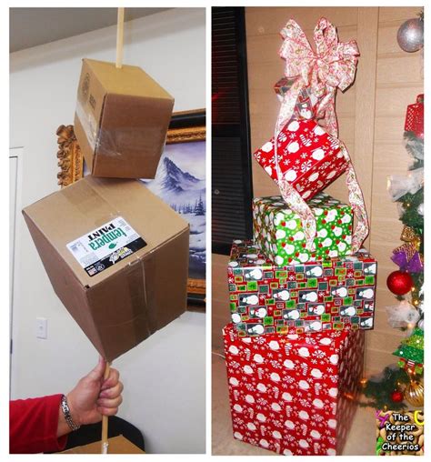 Decoraciones navideñas con cajas de cartón   Dale Detalles