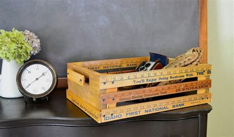 Decorar con reglas de madera | Manualidades   DIY | Cajas de madera ...