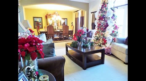 Decorating For Christmas: Christmas Living Room Tour ...