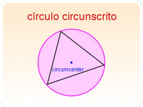 Definición: círculo circunscrito