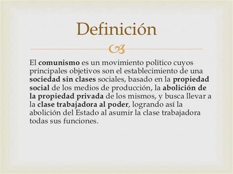 Definicion De Comunista   SEONegativo.com