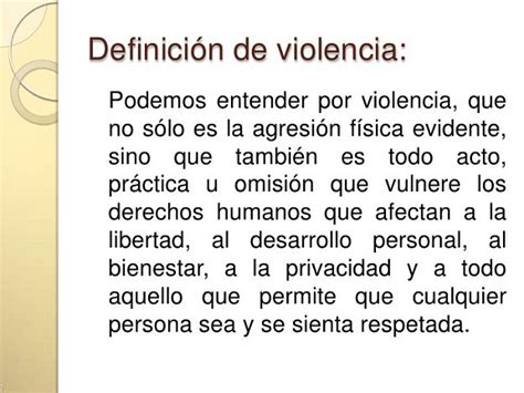 Definicion de violencia Curiosidades e Informacion Sobre ...