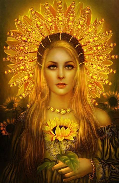 Deity of the Day for December 11th is Sunna, Goddess of the Sun | Norse ...