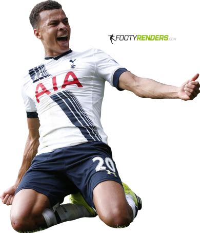 Dele Alli football render   18278   FootyRenders