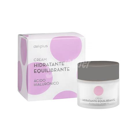 Deliplus Crema facial hidratante con acido hialuronico y ...