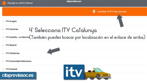 Demanar Cita Prèvia ITV a Barcelona Inspecció Técnica de Vehicles