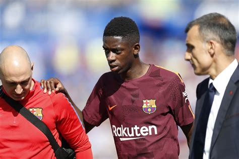 Dembelé preocupa al FC Barcelona por lesión durante el ...