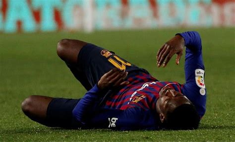Dembelé se lesiona y Barcelona confirma cuánto tiempo ...