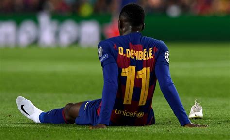 Dembélé sufre una lesión en el muslo derecho – Diario ...