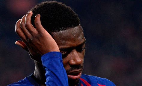 ¡Dembélé volvió a lesionarse y se fue llorando del Camp Nou!