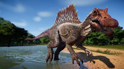 Demon Spinosaurus at Jurassic World Evolution Nexus   Mods ...