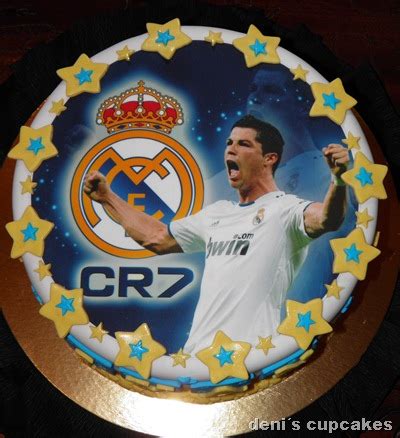 deni´s cupcakes: TARTA REAL MADRID Y C7
