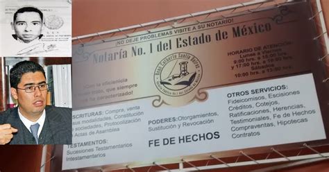 Denuncian por fraude y corrupción a Notaria 1 de Toluca del hermano del ...