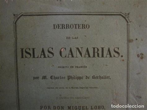 derrotero islas canarias madrid barcelona 1858    Comprar ...
