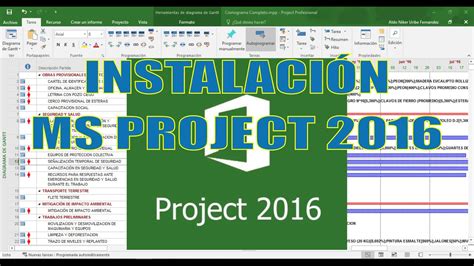 Descarga e Instalación de Project 2016 64 y 32 bits full ...