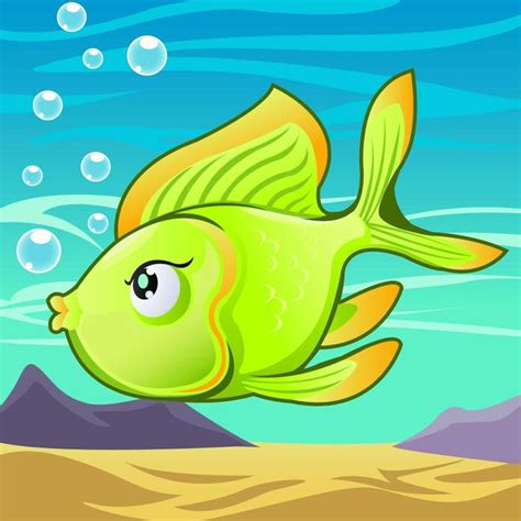 Descargar Dibujos animados de pescado Vector. ¡Encuentre ...