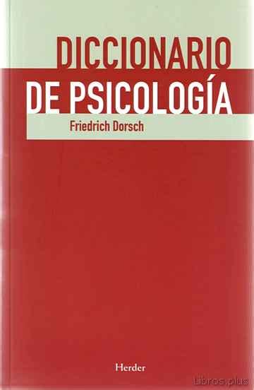Descargar DICCIONARIO DE PSICOLOGIA  FRIEDRICH DORSCH  gratis | EPUB ...