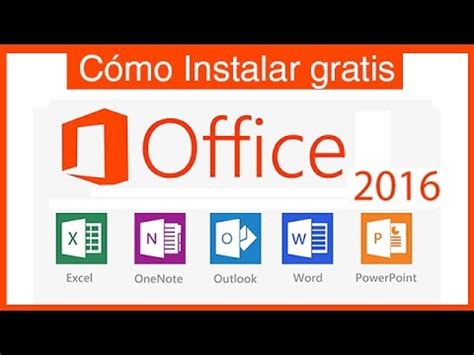 Descargar e instalar Office 2016 [ windows 7, 8 y 10 32 ...