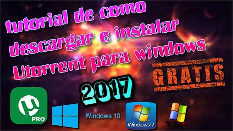 Descargar e instalar uTorrent en español 2017  windows 10 ...