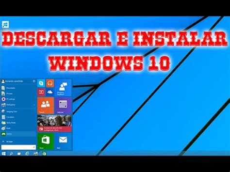 Descargar e instalar windows 10 gratis en español   YouTube
