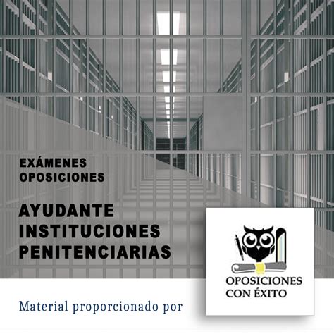 Descargar Exámenes Ayudantes de Instituciones Penitenciarias