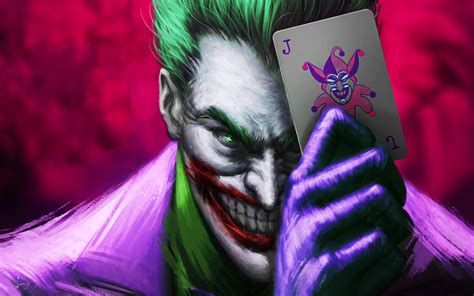Descargar fondos de pantalla Joker con tarjeta, 4k, 3D ...