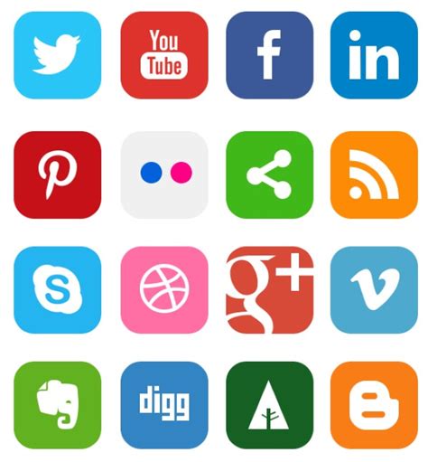 Descargar iconos de redes sociales | Tecnobae.com