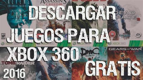 Descargar Juegos para Xbox 360 Gratis 2018, en español ...