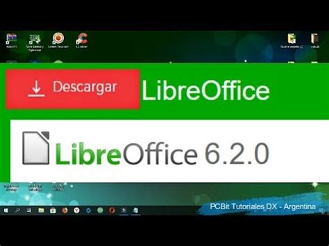 Descargar Libre Office 6.2.0  2019  Gratuito y compatible ...