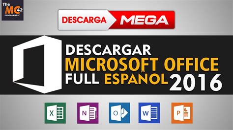 Descargar Office 2016 FULL Español MEGA | 32/64 bits ...