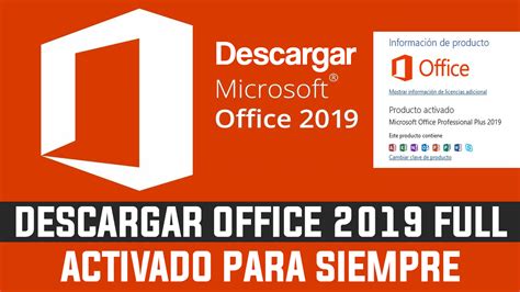 Descargar Office 2019 en Español Full + Activado para ...