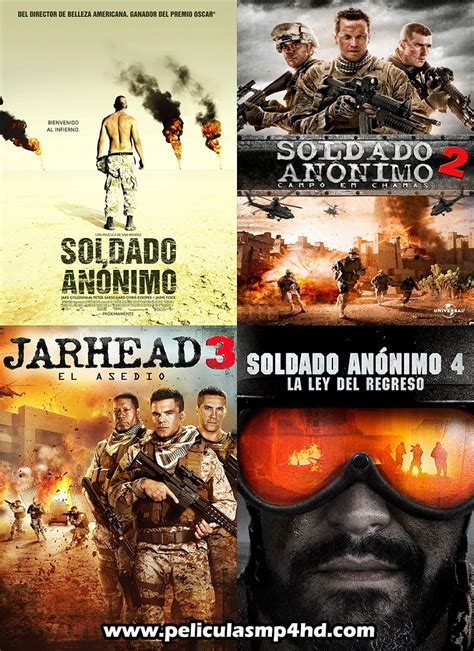 Descargar Saga SOLDADO ANÓNIMO  Jarhead  [HD 720p, Latino, MEGA ...