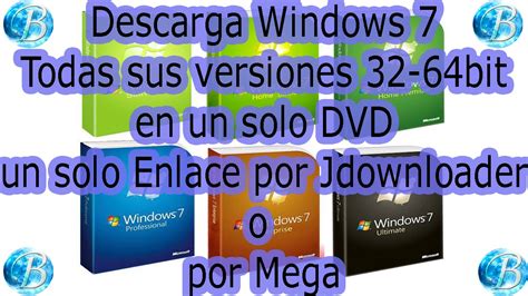 DESCARGAR WINDOWS 7 TODAS LAS VERSIONES 32 64 BIT,en Iso ...