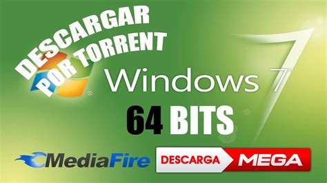 Descargar Windows 7 Ultimate 64 Bits POR TORRENT Link MEGA ...