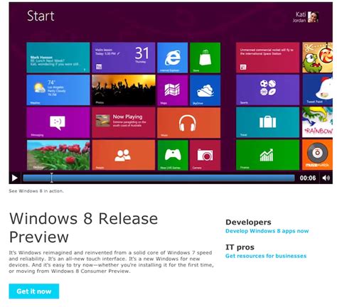 Descargar Windows 8 Release Preview en Español   Lo nuevo ...