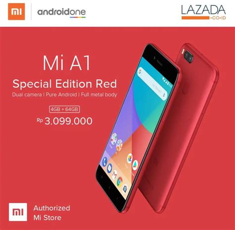 Descubre el Xiaomi Mi A1 en color rojo