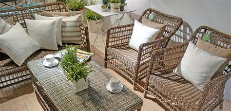 Descubre los mejores muebles de terraza para decorar el exterior