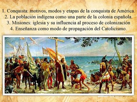 Descubrimiento de America Latina. Etapas de colonización   online ...