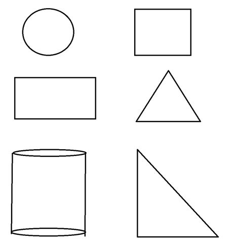 Desenhos de Figuras Geométricas Para Imprimir   Desenhos ...