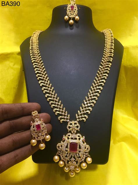 Designer 1 gram Gold Neck Sets | Buy Online Jewellery