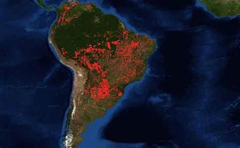 Desmiente la NASA a Bolsonaro sobre incendio de Amazonas