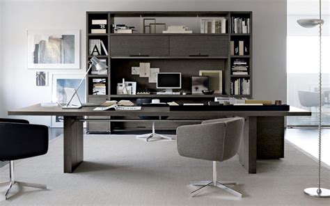 Despacho de dirección para oficina moderna, mobiliario B&B ...